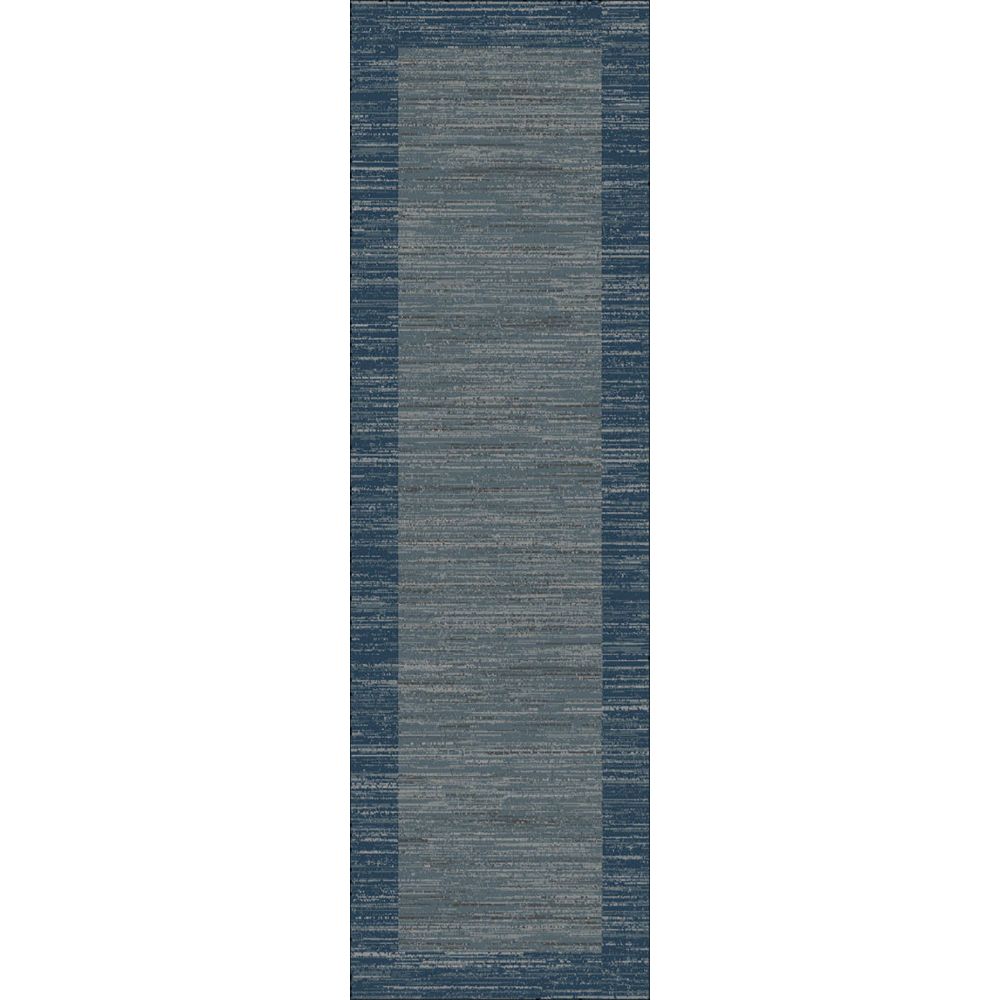 Dynamic Rugs 3587-599 Savoy 2.2 Ft. X 7.7 Ft. Finished Runner Rug in Navy/Multi